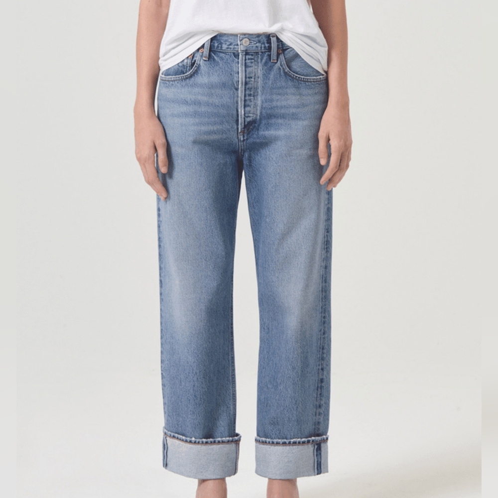 AGOLDE Light Blue Boyfriend Jeans